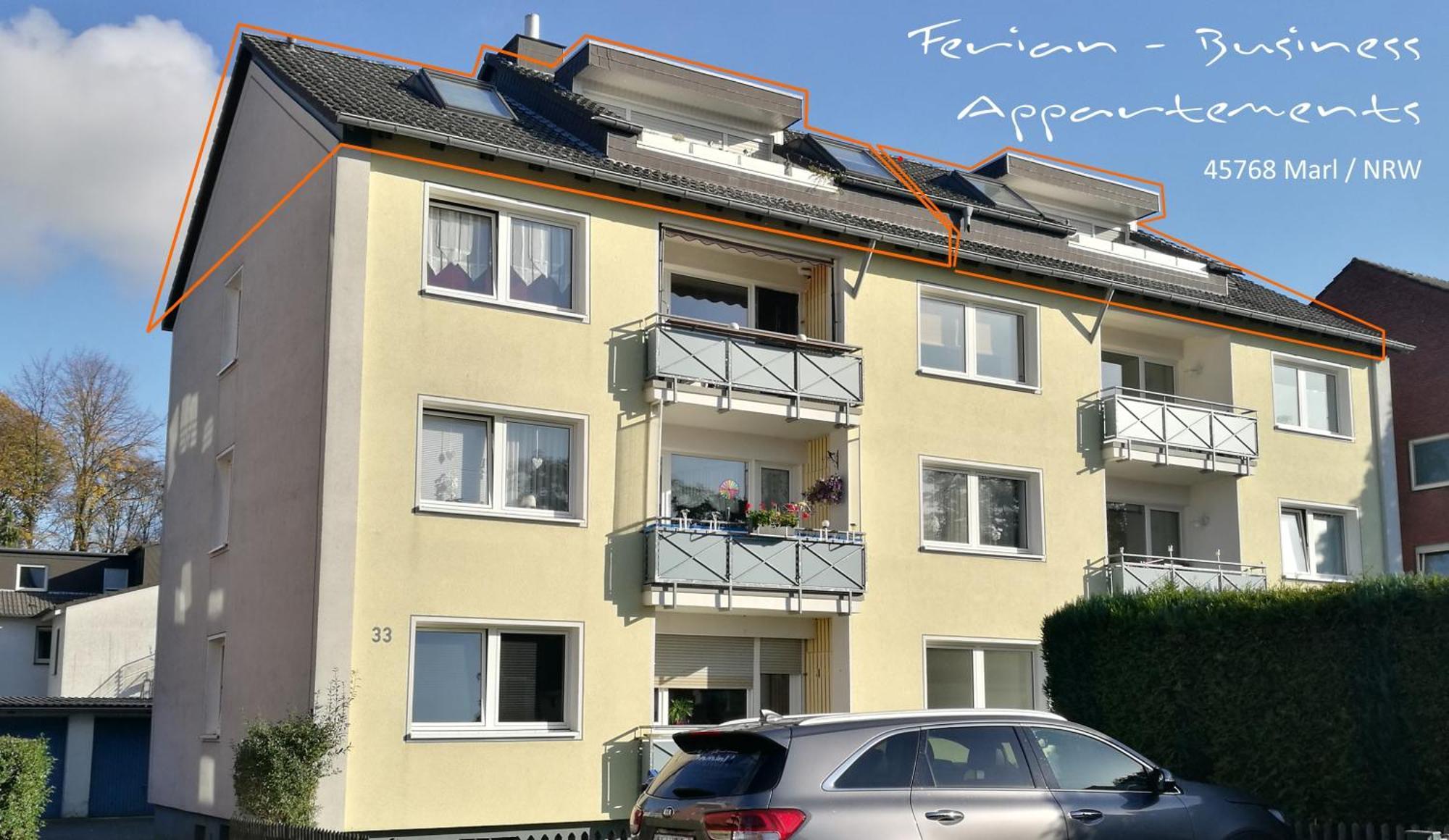 Modernes Und Ruhiges Appartement Mit Loggia Марль Екстер'єр фото